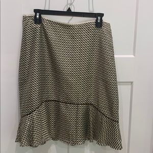 100% silk Banana Republic skirt size 10